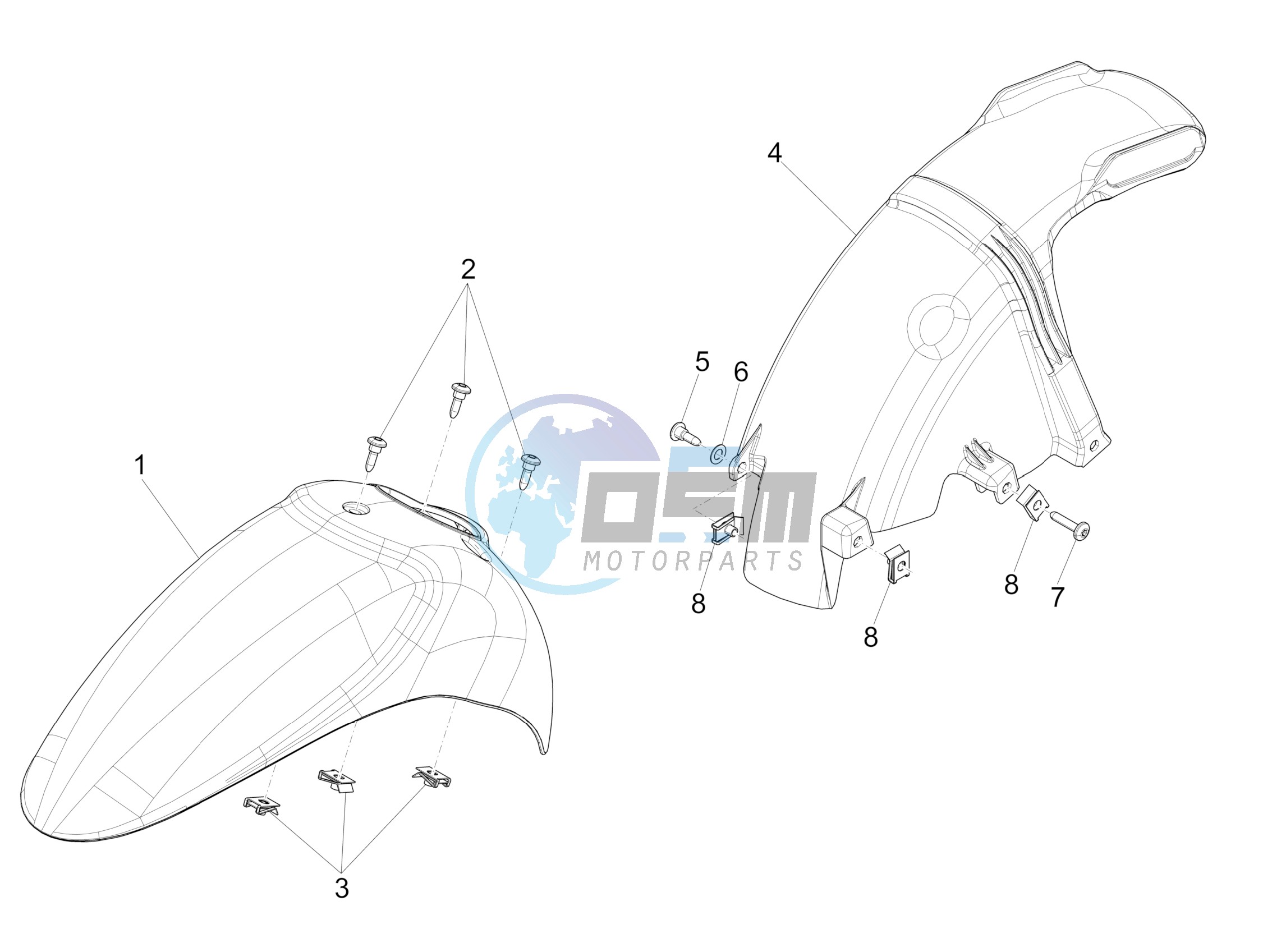 Wheel housing - Mudguard