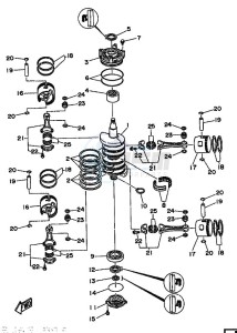 L130BETO drawing CRANKSHAFT--PISTON