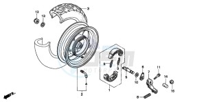 SFX50SMM drawing REAR WHEEL (1)