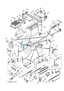 YFM700FWBD YFM70KPXG KODIAK 700 EPS (2SM3) drawing ELECTRICAL 1