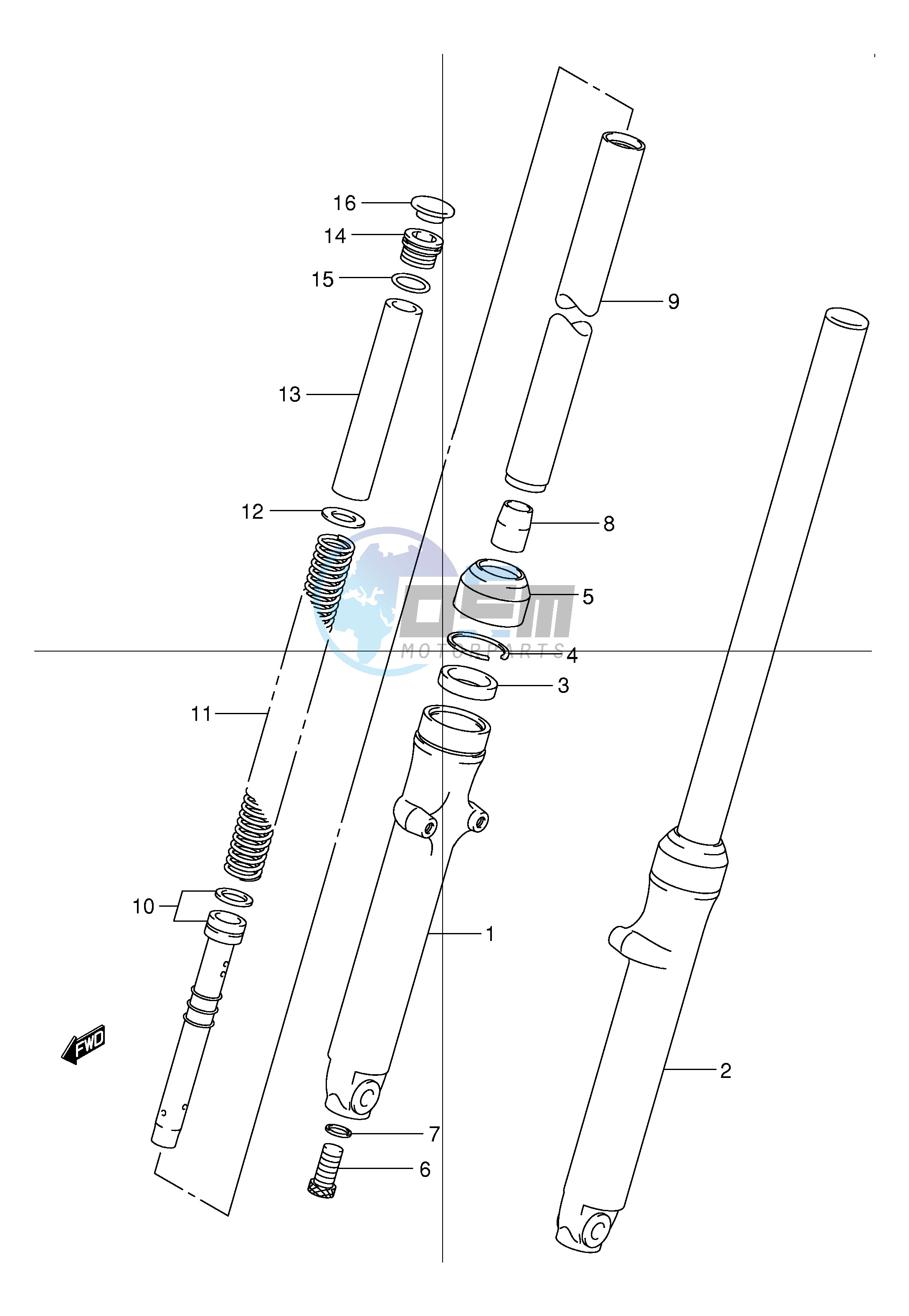 FRONT FORK DAMPER