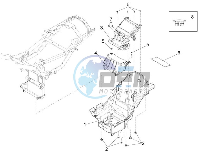 Saddle compartment