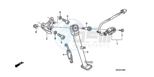 CB600FA Australia - (U) drawing STAND