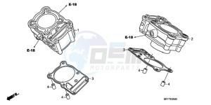 XL700V9 France - (F / CMF SPC) drawing CYLINDER