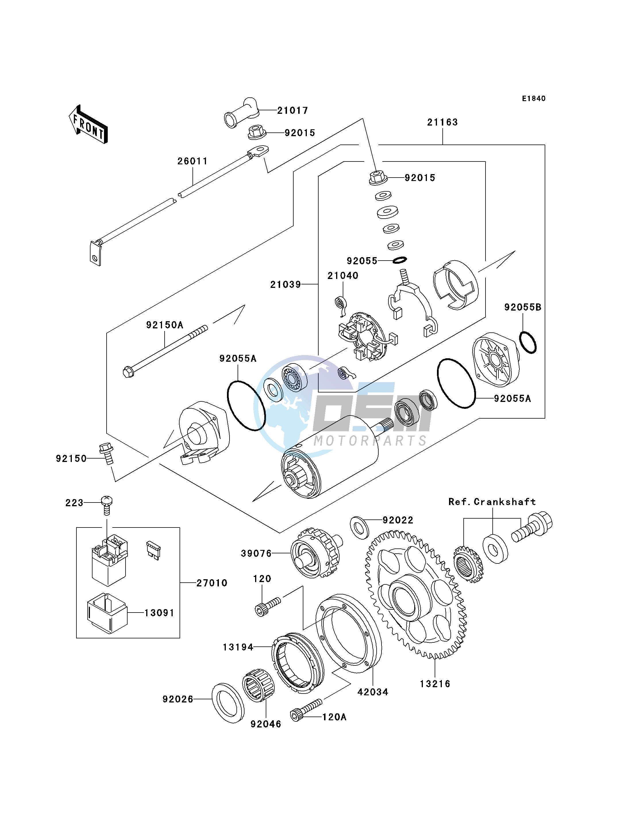 STARTER MOTOR