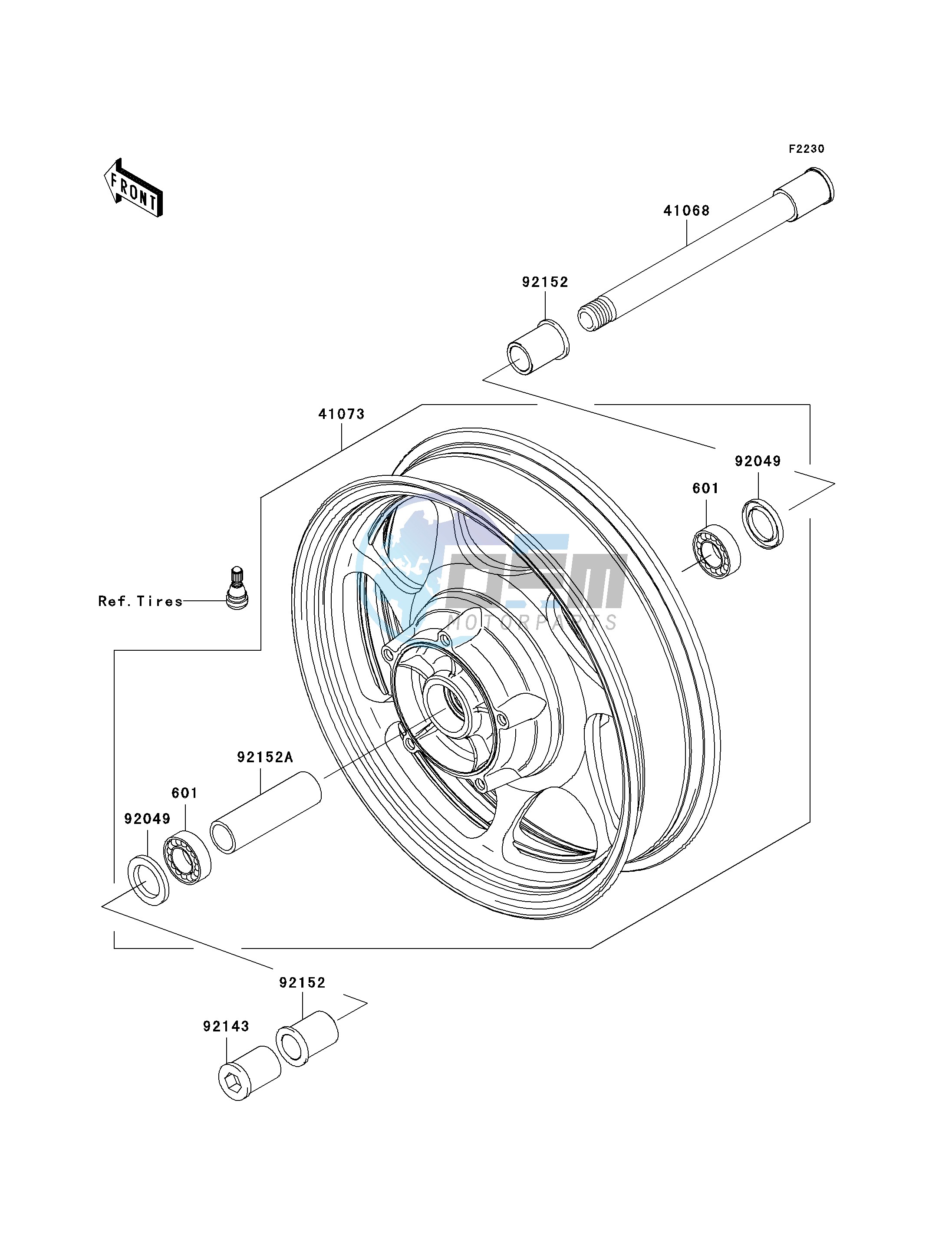 FRONT WHEEL