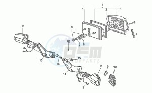 65 GT 650 drawing Taillight