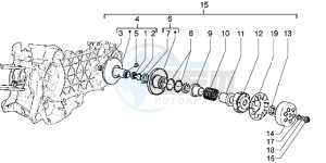 Hexagon 180 GTX drawing Driven pulley