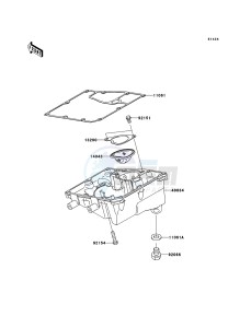 VERSYS KLE650CCF XX (EU ME A(FRICA) drawing Oil Pan