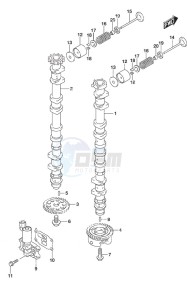 DF 175AP drawing Camshaft