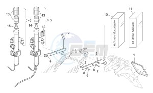 Pegaso 650 ie drawing Strobo rod