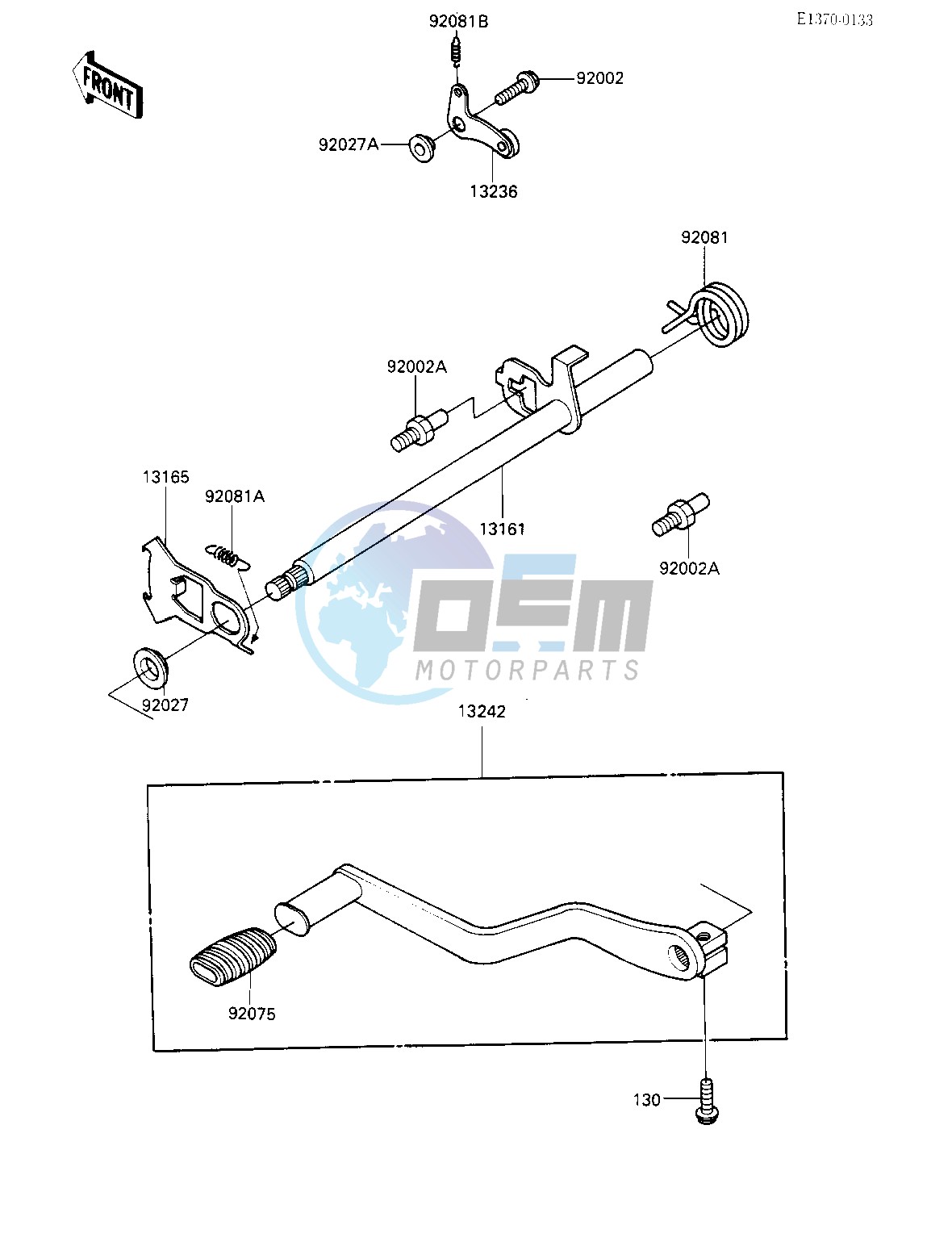 GEAR CHANGE MECHANISM