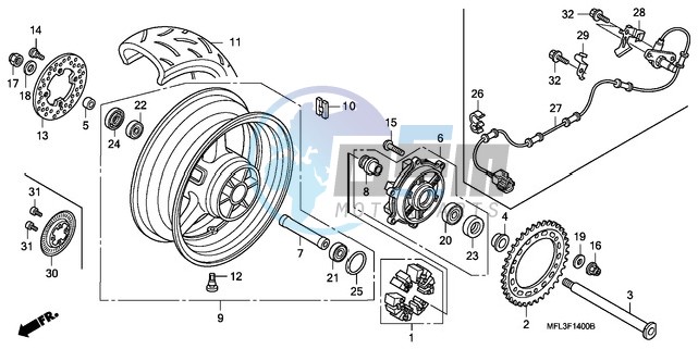 REAR WHEEL