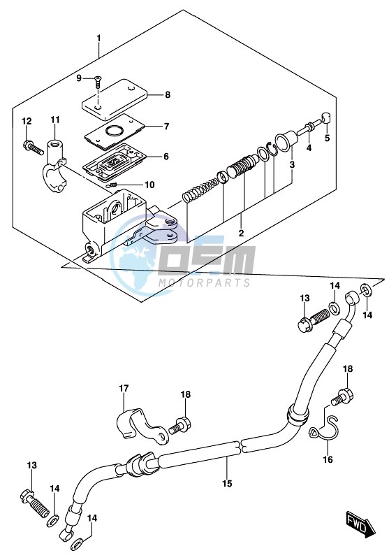 CLUTCH MASTER CYLINDER