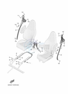 YXE850EN YX85EPAM (BANG) drawing SEAT 2