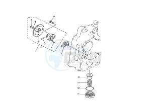 VP VERSITY 300 drawing OIL PUMP