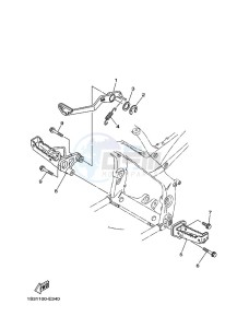 YFM700R (BCXS) drawing STAND & FOOTREST