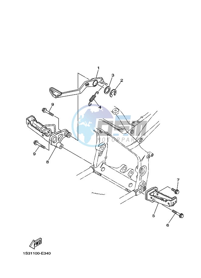 STAND & FOOTREST