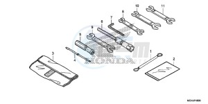 VFR1200XD Europe Direct - (ED) drawing TOOL