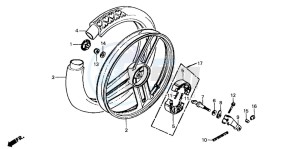 PK50S drawing REAR WHEEL (1)