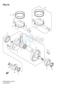 RM-Z450 (E19) drawing CRANKSHAFT (RM-Z450L1)