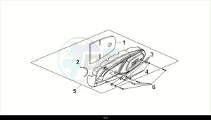 MAXSYM 400I (LZ40W1Z1-EU) (M2) drawing L OUTER COVER