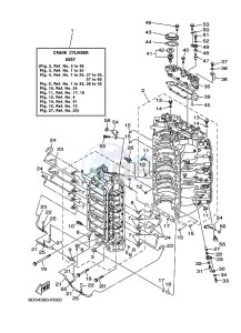 LZ300A drawing CYLINDER--CRANKCASE-1