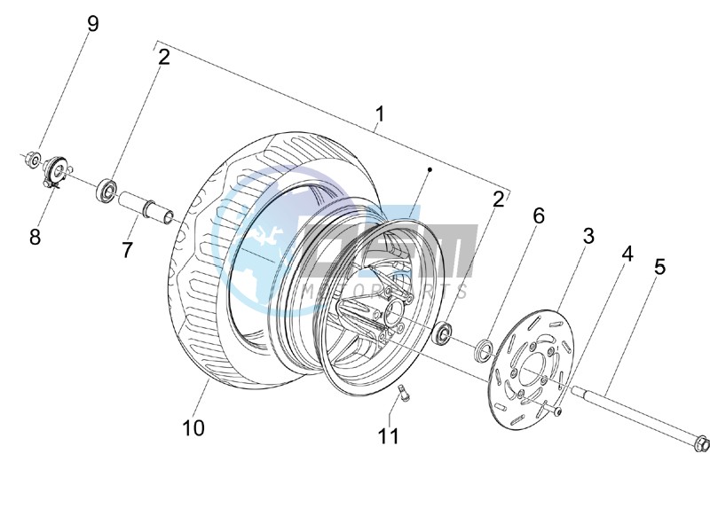 Front wheel