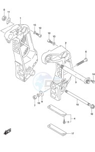 DF 115A drawing Clamp Bracket