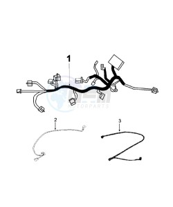 TWEET 50 VA X drawing PLUG WIRING HARNESS