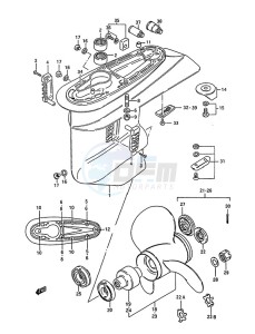 DT 85 drawing Gear Case