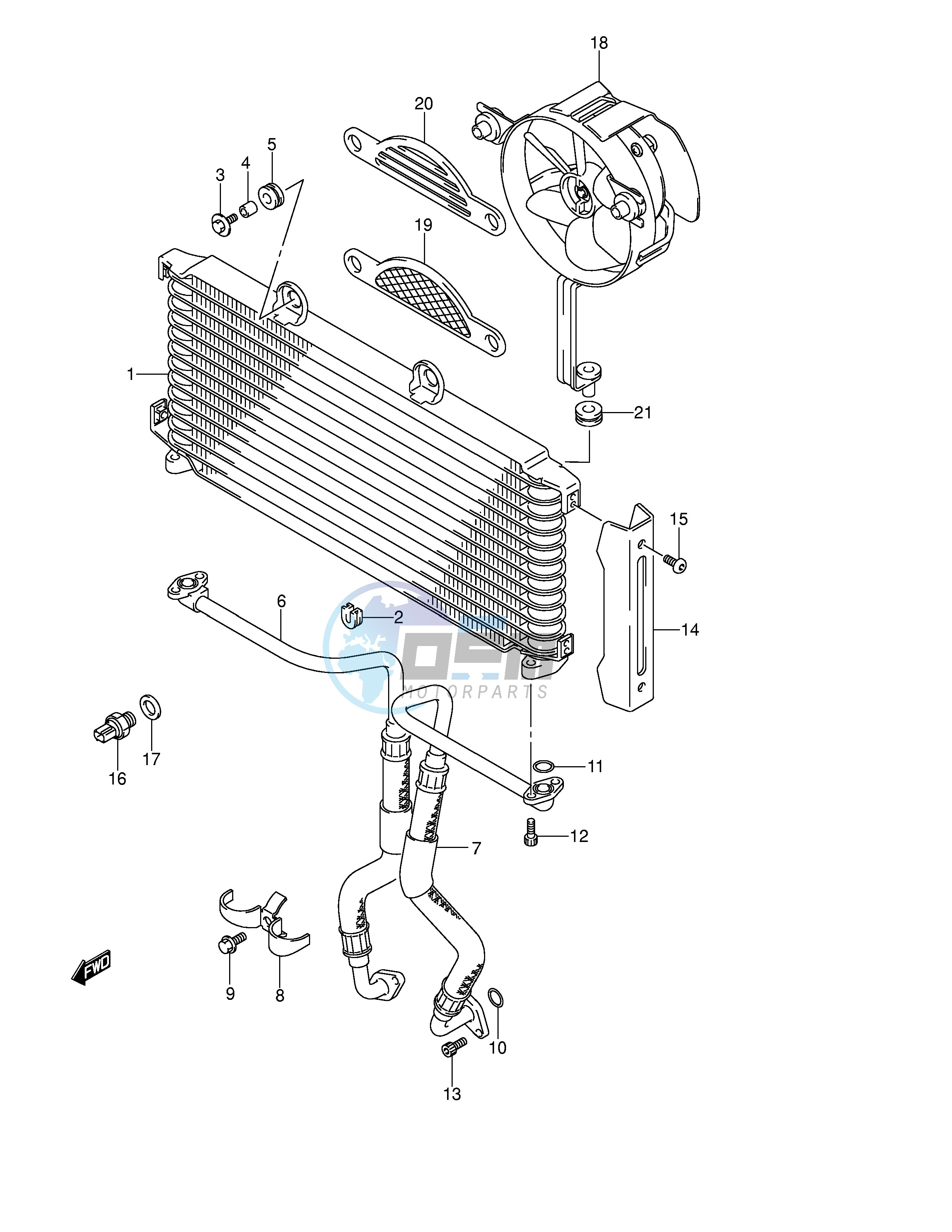 OIL COOLER