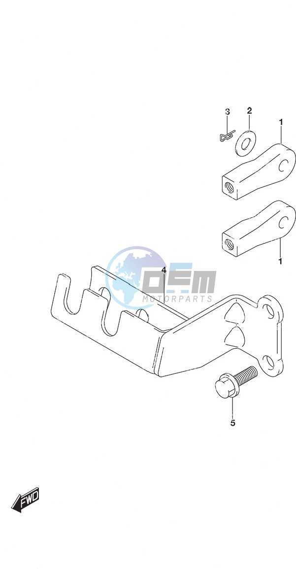 Remcon Cable Holder w/Remote Control