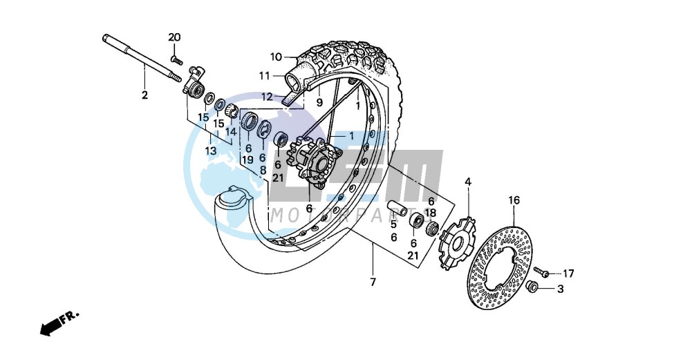 FRONT WHEEL