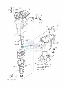 F40FETL drawing UPPER-CASING