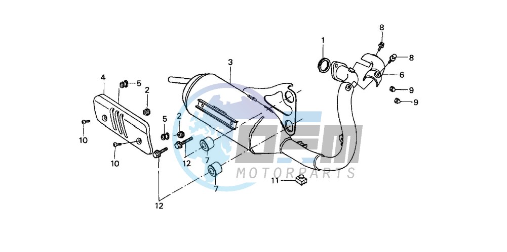 EXHAUST MUFFLER