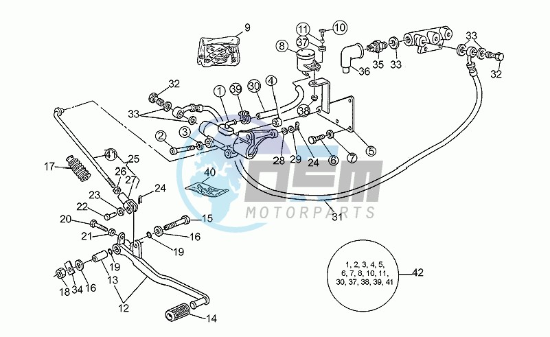 Brake m.cyl. Mod. Unit