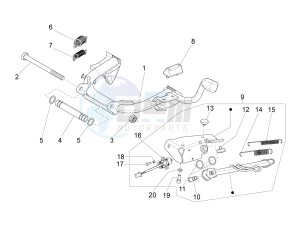 LX 125 4T 3V ie Taiwan drawing Stand