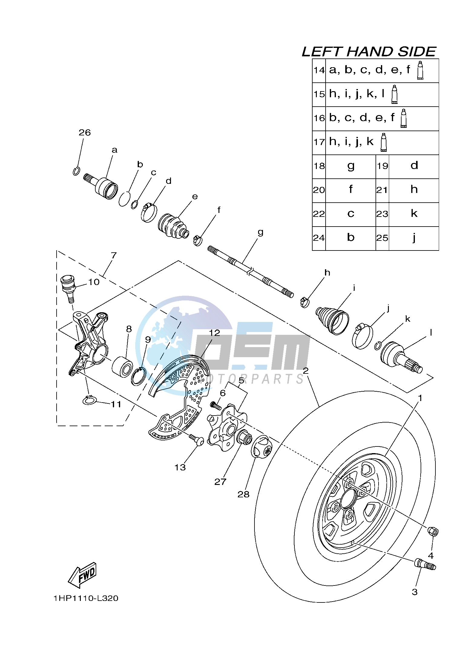 FRONT WHEEL