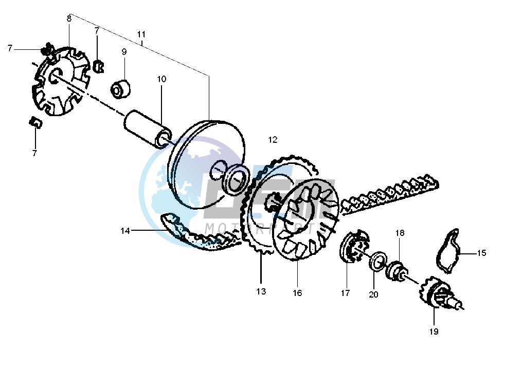 Driving pulley