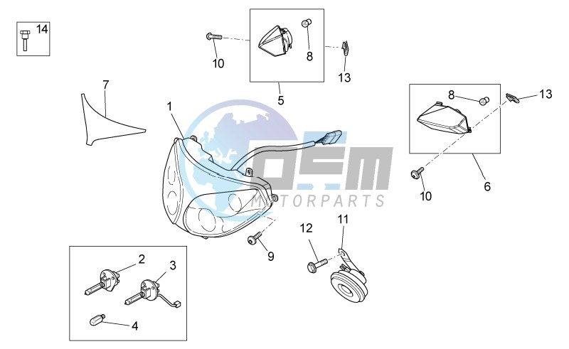 Headlight/Horn