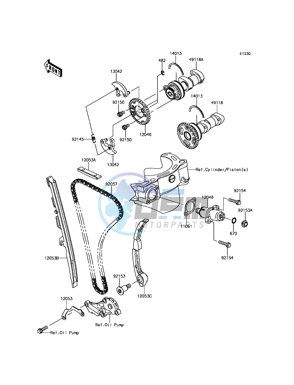 Camshaft(s)/Tensioner