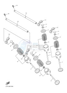 YZF-R1 998 R1 (2CRJ 2CRK) drawing VALVE