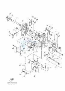 FT8GE drawing FRONT-FAIRING-BRACKET