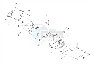 TUONO 1100 V4 RF E4 ABS (NAFTA) drawing Front body II