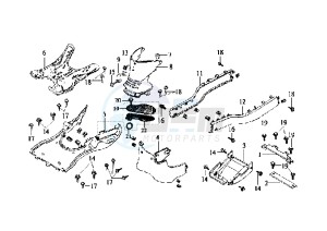 JOYRIDE EU2 - 200 cc drawing FLOOR