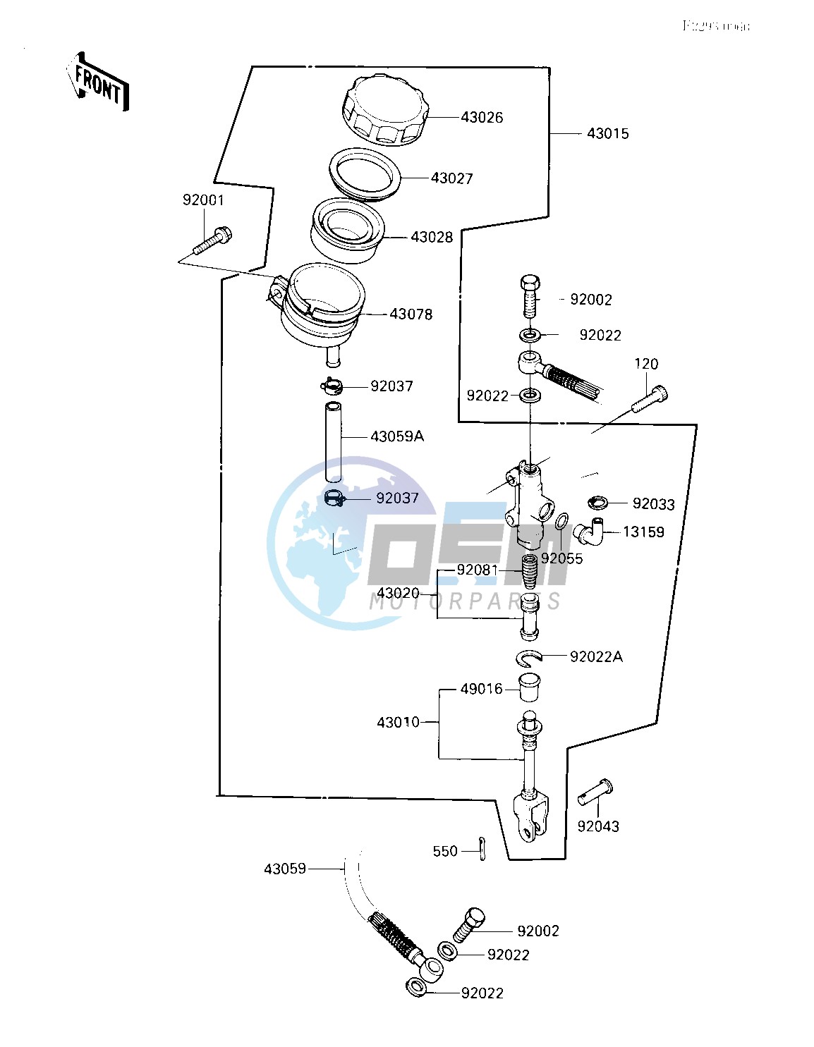 REAR MASTER CYLINDER