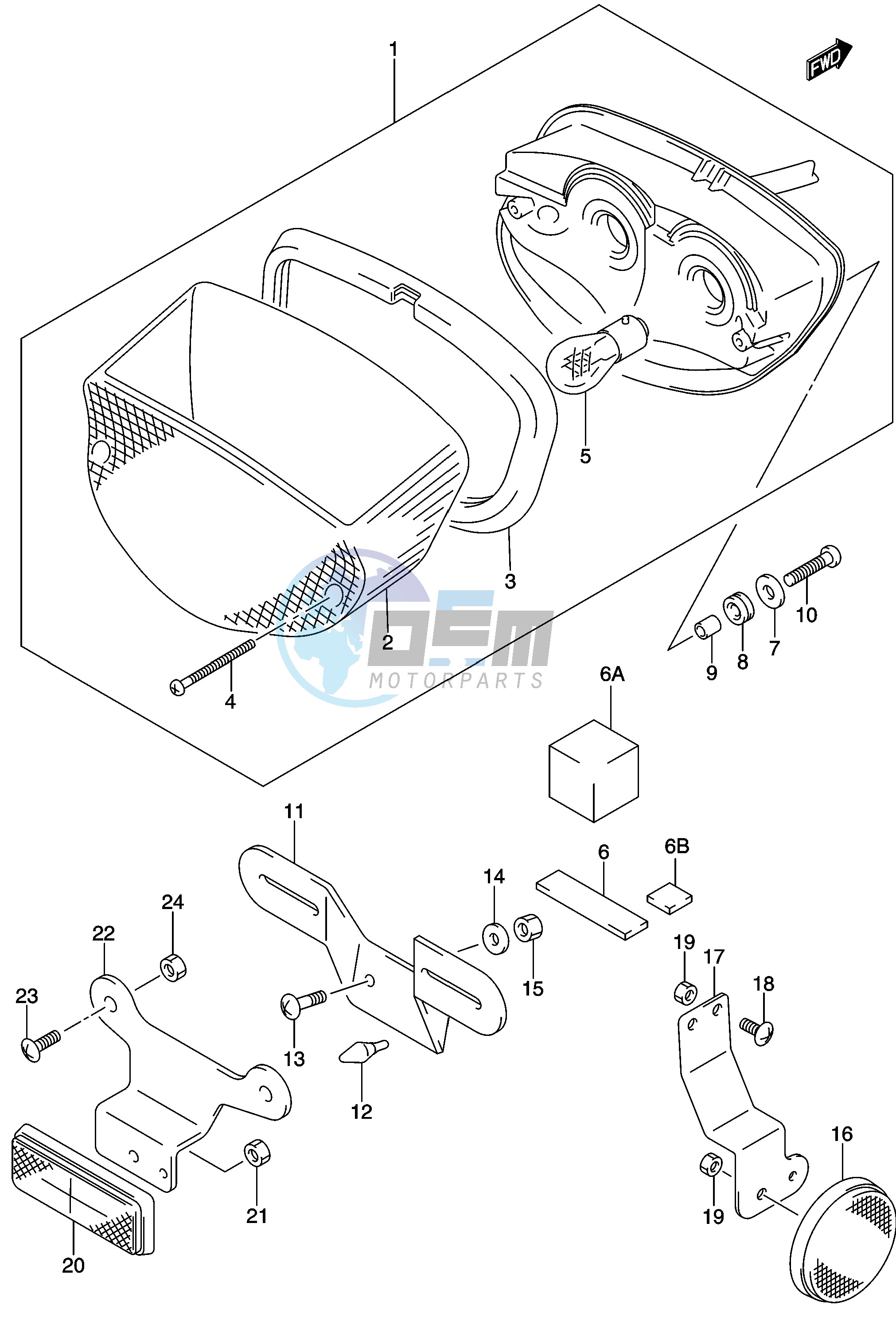 REAR COMBINATION LAMP