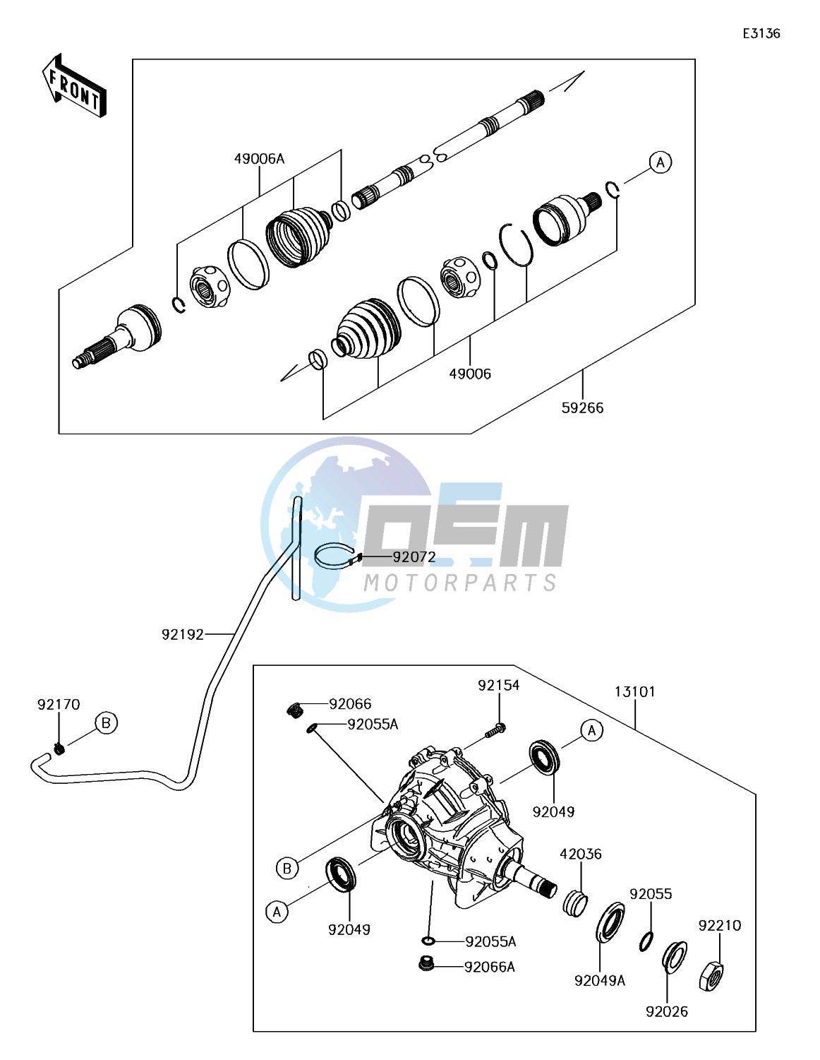 Drive Shaft-Front