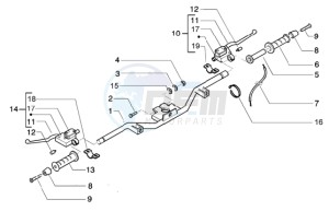 Beverly 200 drawing Handlebars-master cylinders